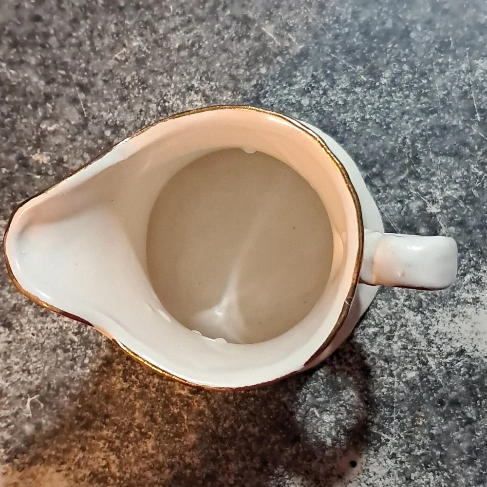Vintage House Of Webster Ceramics Briar Rose Creamer